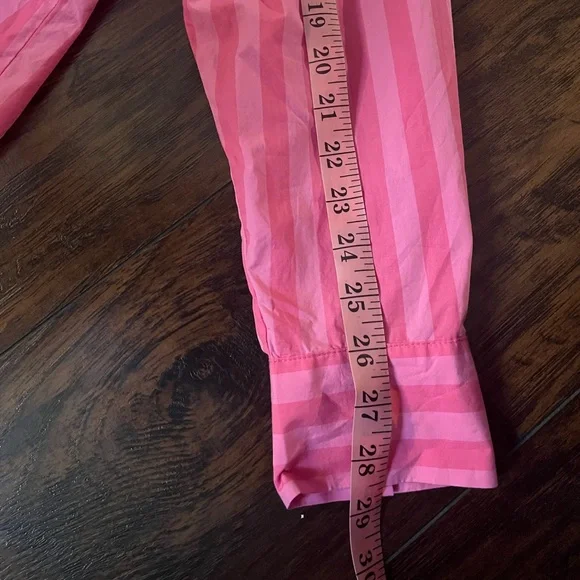 A New Day Vibrant Pink Striped Shirt - Picture 8 of 9